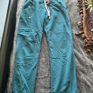 Figs Teal Scrub Pants